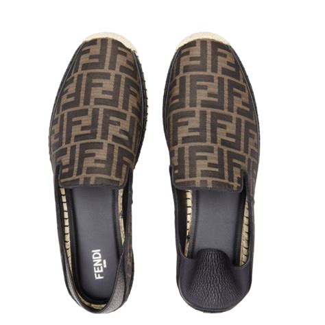 Fendi jacquard espadrilles